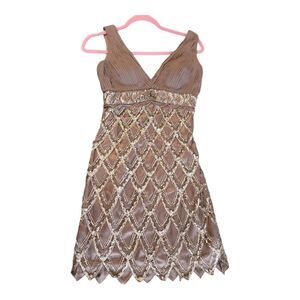 SUE WONG Dress *Altered HOCO  Measurements Gatsby Art Deco 20s Flapper